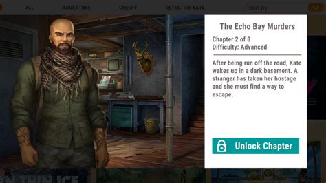 Echo bay murders chapter 2 - Trapmaker Walkthrough - Chapter 1. In Chapter 1 a Suspicious Death lures Detective Kate Gray to a high-tech security conference. Once you clear the people you should tap the bag to collect the police tap, then use it on the pole on the left to rope off the area. Tap on the table to view the paper. There is a list of names and a Booth number 3146.
